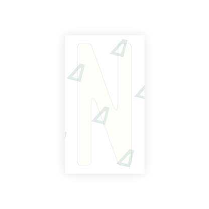 Alite Nanofilm for US (Quebec) license plates - Symbol "N" - Alite