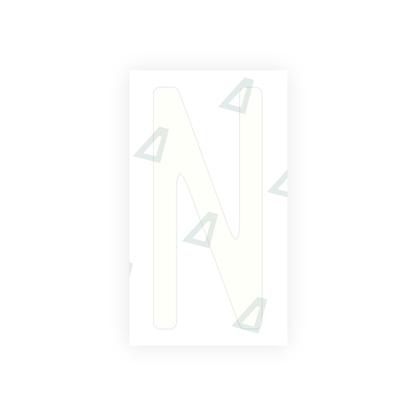 Alite Nanofilm for US (Missouri) license plates - Symbol "N" - Alite