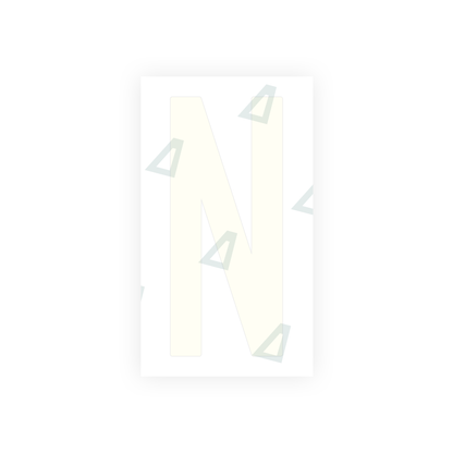 Alite Nanofilm for US (New Jersey) Moto license plates - Symbol "N" - Alite