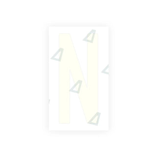 Alite Nanofilm for US (Oklahoma) Moto license plates - Symbol "N" - Alite