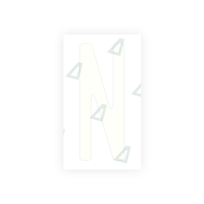 Alite Nanofilm for US (Wisconsin) license plates - Symbol "N" - Alite