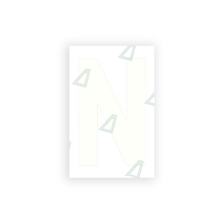 Alite Nanofilm for United Kingdom license plates - Symbol "N" - Alite