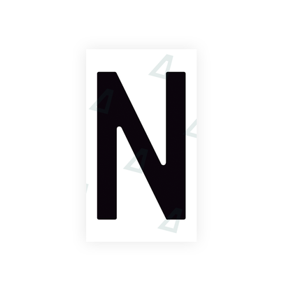Alite Nanofilm for Spain Flat license plates - Symbol "N" - Alite