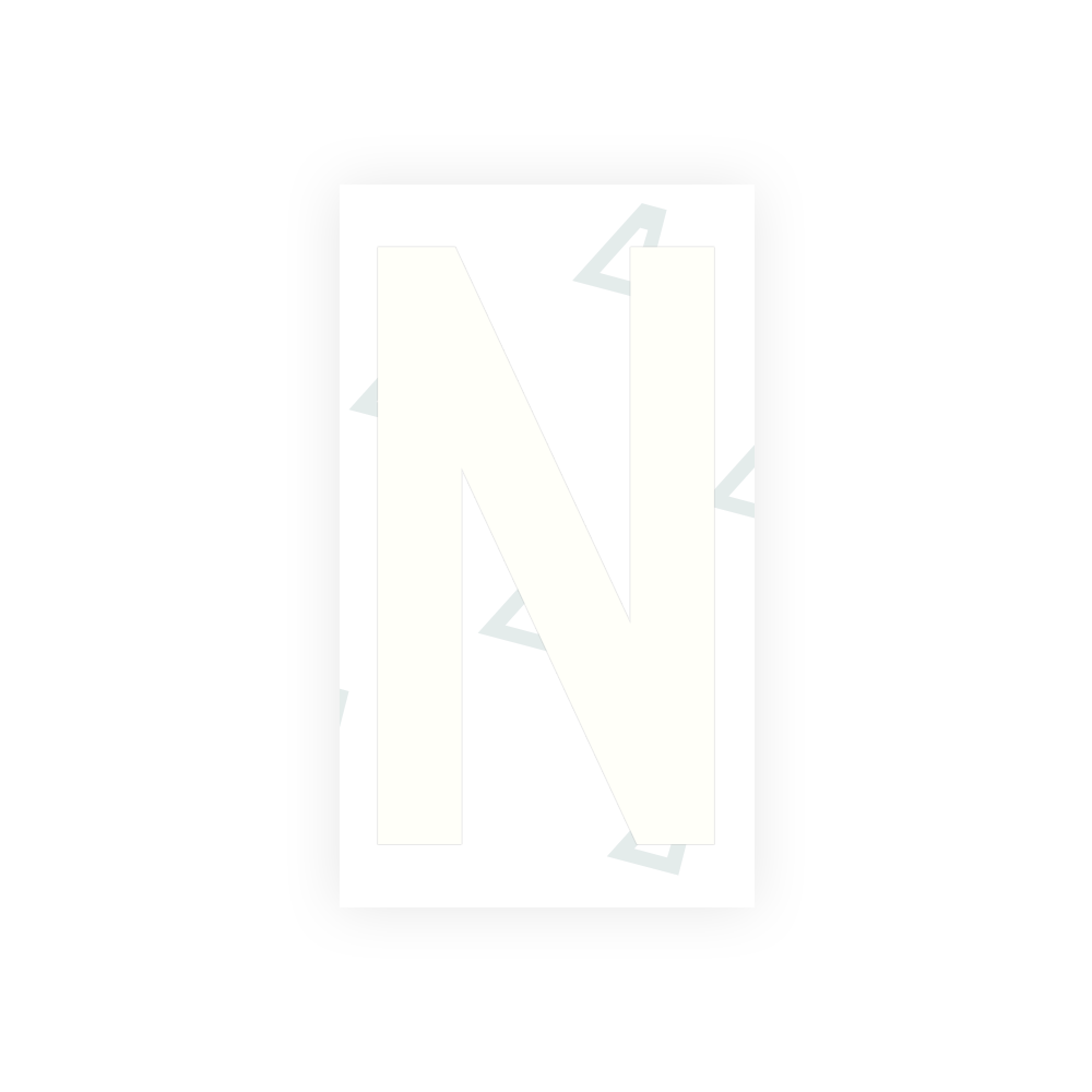 Alite Nanofilm for Greece license plates - Symbol "N" - Alite
