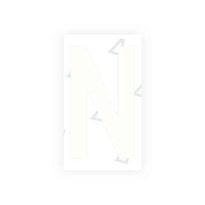 Alite Nanofilm for Greece license plates - Symbol "N" - Alite