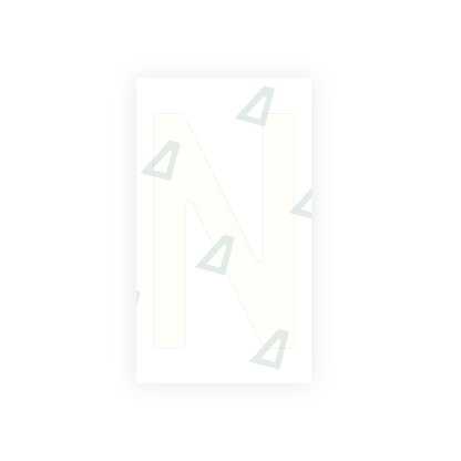Alite Nanofilm for Spain Flat license plates - Symbol "N" - Alite