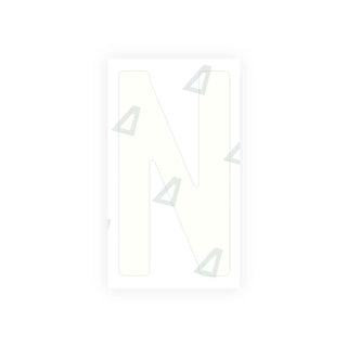 Alite Nanofilm for Paraguay license plates - Symbol "N"