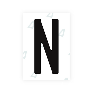 Alite Nanofilm for Guatemala license plates - Symbol "N" - Alite