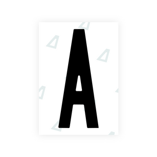 Alite Nanofilm for US (Nebraska 2017) license plates - Symbol "A"