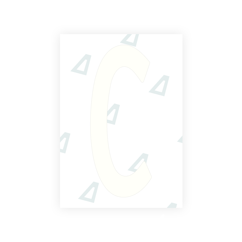 Alite Nanofilm for US (Nebraska 2017) license plates - Symbol "C"