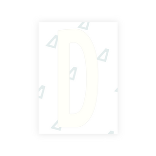 Alite Nanofilm for US (Nebraska 2017) license plates - Symbol "D"