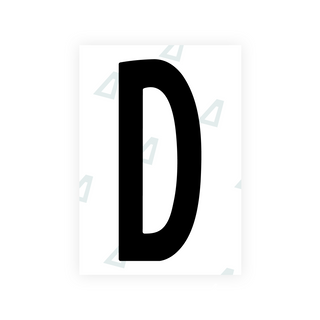 Alite Nanofilm for US (Nebraska 2017) license plates - Symbol "D"