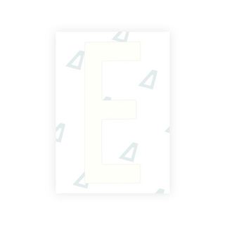 Alite Nanofilm for US (Nebraska 2017) license plates - Symbol "E"