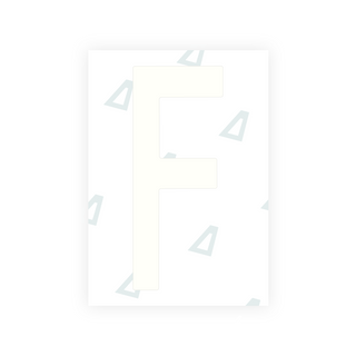 Alite Nanofilm for US (Nebraska 2017) license plates - Symbol "F"