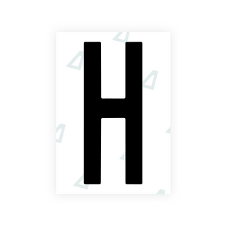 Alite Nanofilm for US (Nebraska 2017) license plates - Symbol "H"