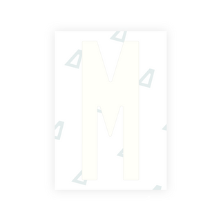 Alite Nanofilm for US (Nebraska 2017) license plates - Symbol "M"
