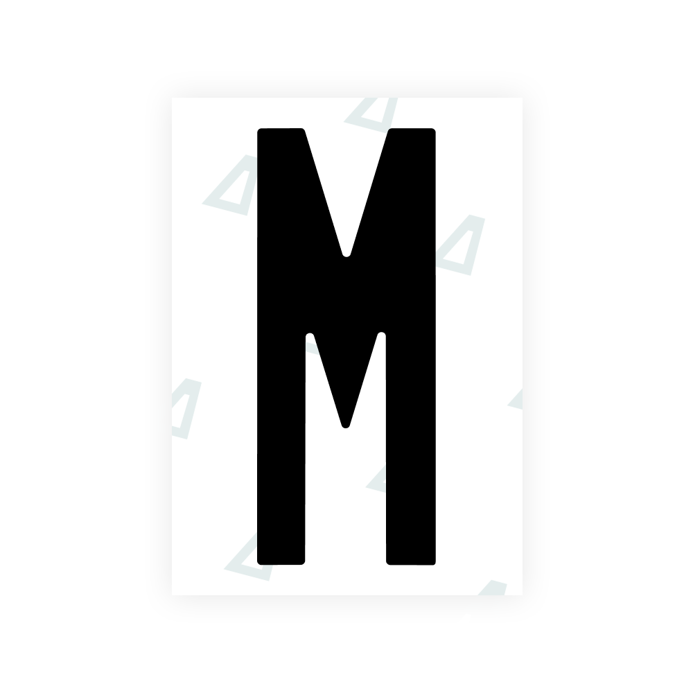 Alite Nanofilm for US (Nebraska 2017) license plates - Symbol "M"
