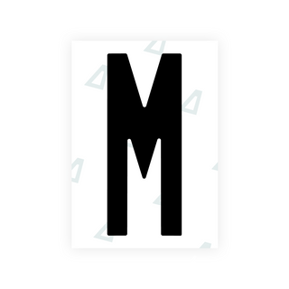 Alite Nanofilm for US (Nebraska 2017) license plates - Symbol "M"