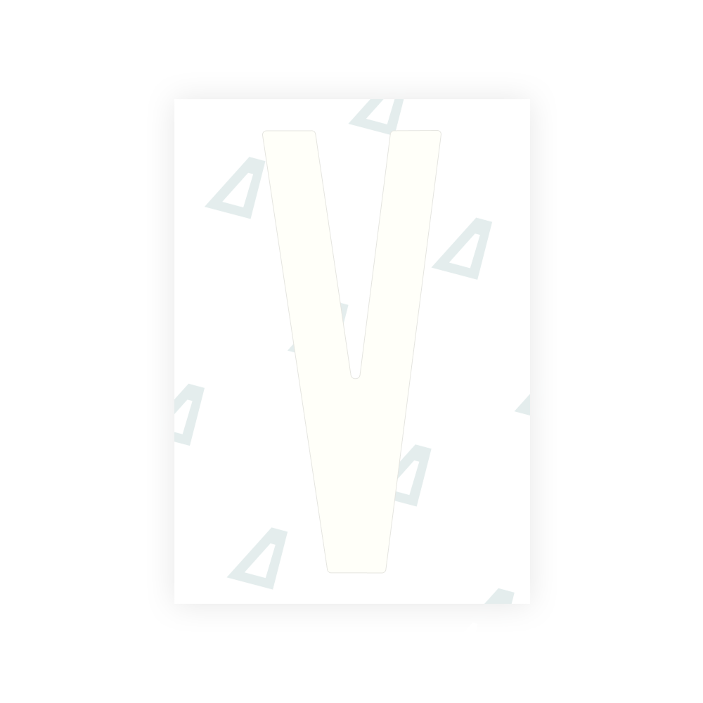 Alite Nanofilm for US (Nebraska 2017) license plates - Symbol "U"