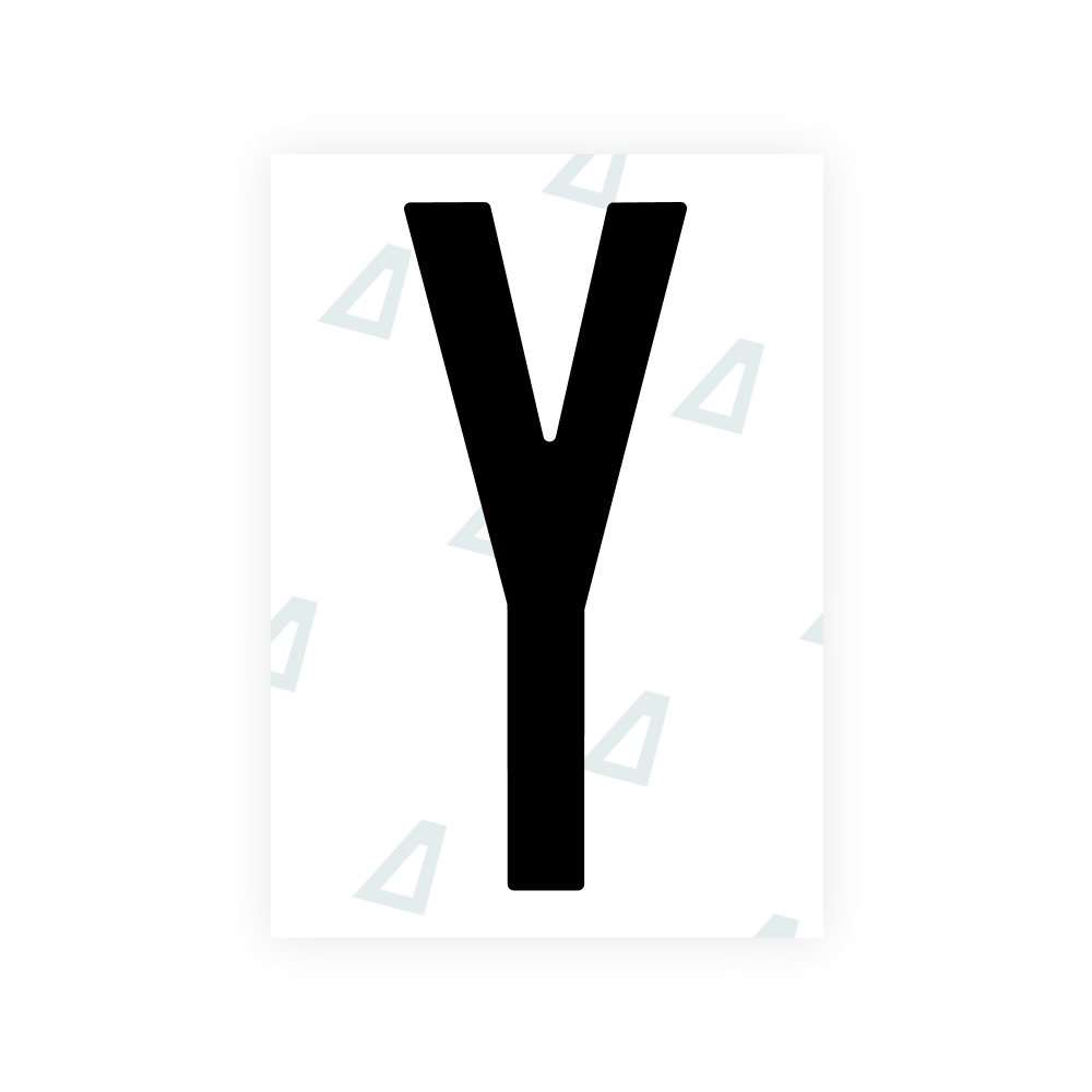 Alite Nanofilm for US (Nebraska 2017) license plates - Symbol "Y"
