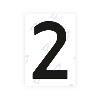Alite Nanofilm for Netherlands license plates - Symbol "2"