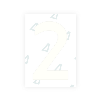 Alite Nanofilm for Netherlands license plates - Symbol "2"