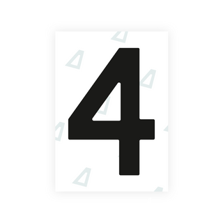 Alite Nanofilm for Netherlands license plates - Symbol "4"