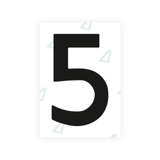 Alite Nanofilm for Netherlands license plates - Symbol "5"