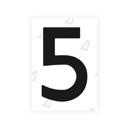 Alite Nanofilm for Netherlands license plates - Symbol "5"