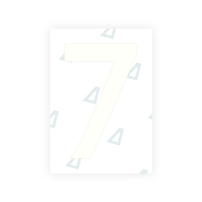 Alite Nanofilm for Netherlands license plates - Symbol "7"