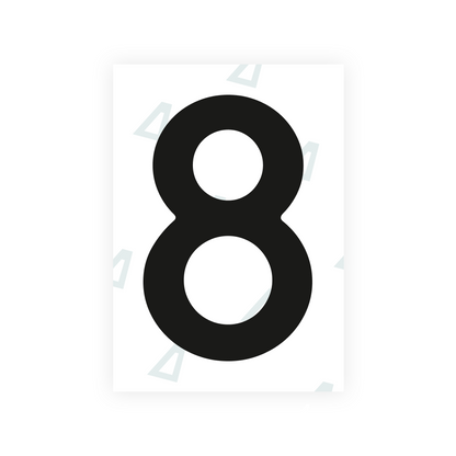 Alite Nanofilm for Netherlands license plates - Symbol "8"