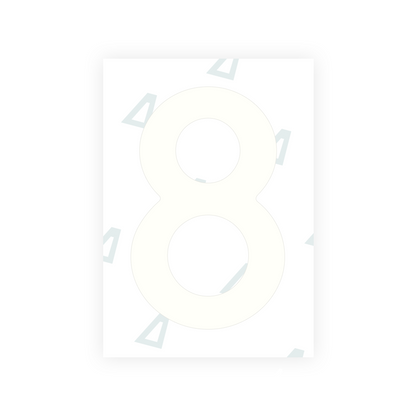 Alite Nanofilm for Netherlands license plates - Symbol "8"