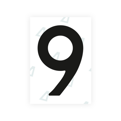 Alite Nanofilm for Netherlands license plates - Symbol "9"