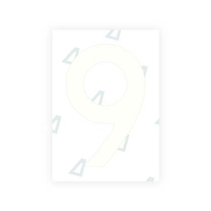 Alite Nanofilm for Netherlands license plates - Symbol "9"