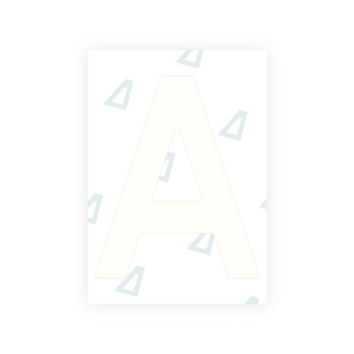 オランダのナンバープレート用 Alite ナノフィルム - シンボル「A」