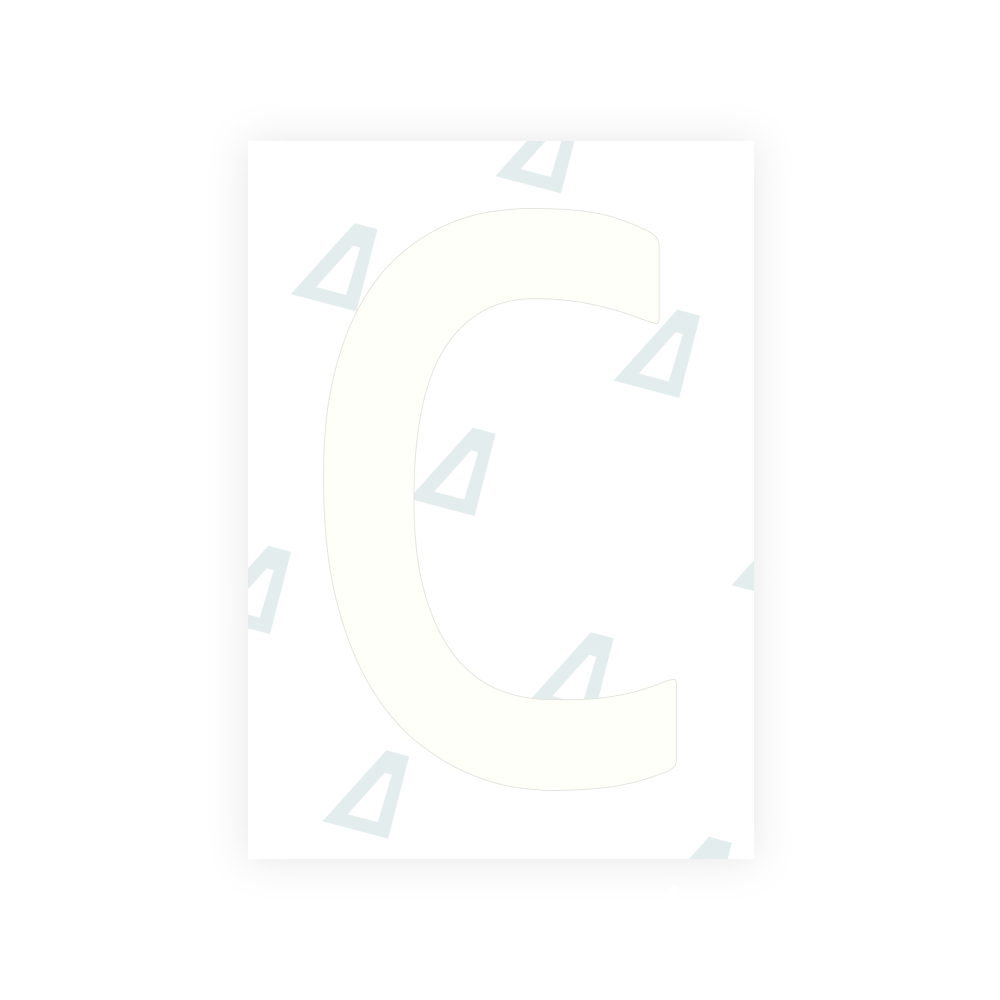 Alite Nanofilm for Netherlands license plates - Symbol "C"