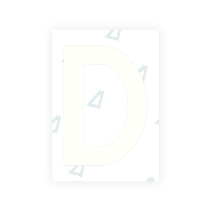 Alite Nanofilm for Netherlands license plates - Symbol "D"