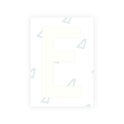 Alite Nanofilm for Netherlands license plates - Symbol "E"