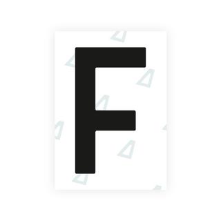 Alite Nanofilm for Netherlands license plates - Symbol "F"