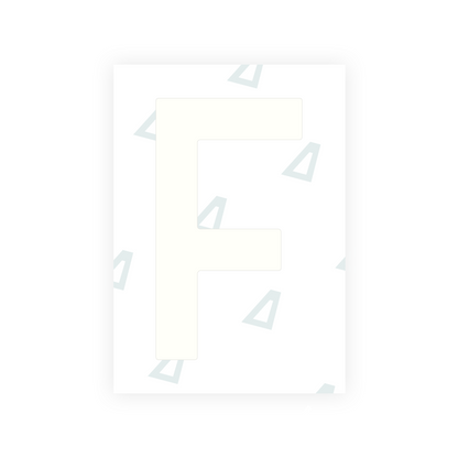 Alite Nanofilm for Netherlands license plates - Symbol "F"