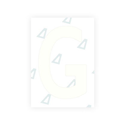 Alite Nanofilm for Netherlands license plates - Symbol "G"