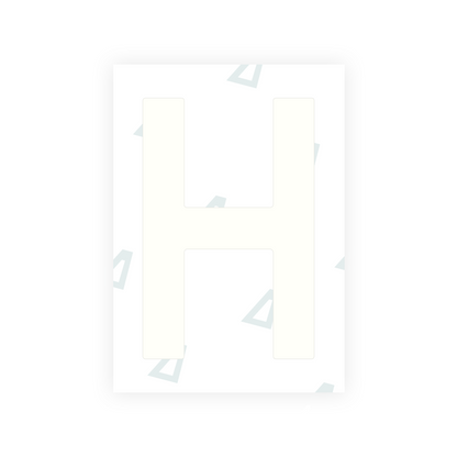 Alite Nanofilm for Netherlands license plates - Symbol "H"