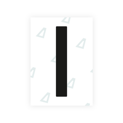 Alite Nanofilm for Netherlands license plates - Symbol "I"