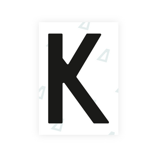 Alite Nanofilm for Netherlands license plates - Symbol "K"