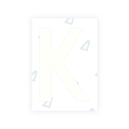 Alite Nanofilm for Netherlands license plates - Symbol "K"