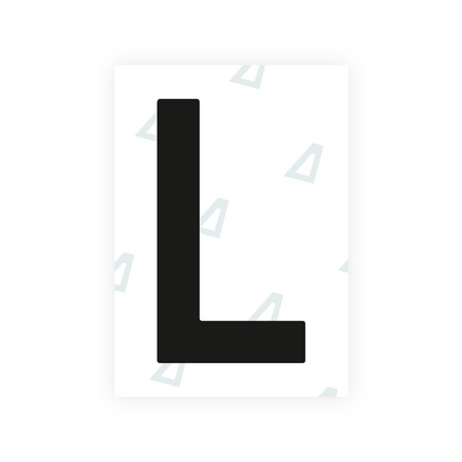 Alite Nanofilm for Netherlands license plates - Symbol "L"