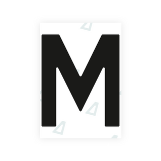 Alite Nanofilm for Netherlands license plates - Symbol "M"