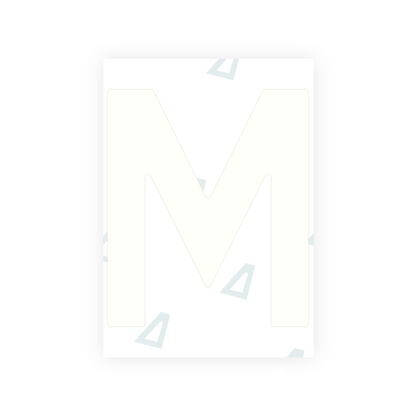 Alite Nanofilm for Netherlands license plates - Symbol "M"