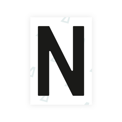 Alite Nanofilm for Netherlands license plates - Symbol "N"