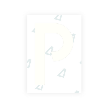 Alite Nanofilm for Netherlands license plates - Symbol "P"